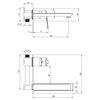 Elita Level ľavé nástenná umývadlo Solid Surface 120,5x45,5 cm Terra Pink matt RE041461196600
