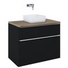 Elita LOFTY skrinka pod umývadlo 90 cm čierna matná RE010900027160