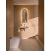 Roca MERIDIAN WC misa stojatá Rimless® Vortex s univerzálnym odpadom 36 x 54 cm A347747000