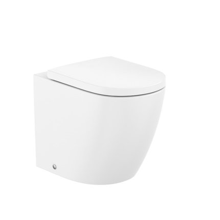 Roca MERIDIAN WC misa stojatá Rimless® Vortex s univerzálnym odpadom 36 x 54 cm A347747000