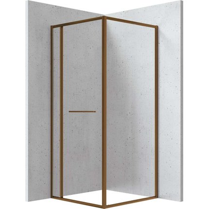 Deante SQUARE sprchový kút 90 x 90 x 200 cm sklo číre KQB_C099P