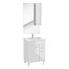 Kúpeľňová skrinka Catania D60 s umývadlom a zrkadlom 282-Z-06003+1722