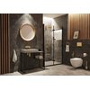 Elita Level ľavé nástenná umývadlo Solid Surface 80,5x45,5 cm Forest Green Matt RE041461177010