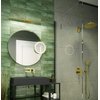 Elita Level ľavé nástenná umývadlo Solid Surface 80,5x45,5 cm Forest Green Matt RE041461177010