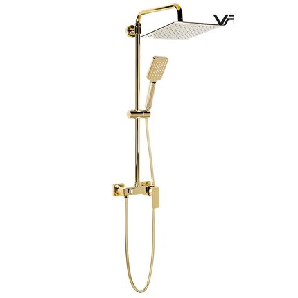 Valvex LOFT sprchový set s batériou, zlatý 2455670
