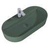 Elita BABETTE Umývadlo na dosku 81 x 41,5 cm, Forest Green Matt RE040820017010