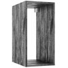 Home OTTIMA – závesný modul / otvorená polica 30 x 60 cm, čierny betón AQ.401-1603077