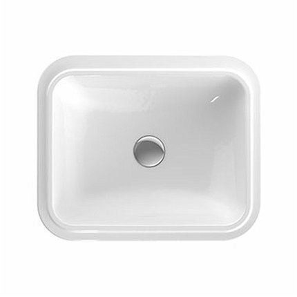 Kolo Geberit VariForm keramické umývadlo vstavané 45 x 35 cm, bez otvoru na batériu bez prepadu