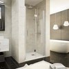 Aquatek DYNAMIC B8 sprchové dvere 85 x 195 cm, sklo číre, profil chróm-satin