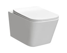 Novoterm Tinos WC misa závesná 51,5 x 36 cm  s voľne padajúcim sedátkom v úprave pro clean