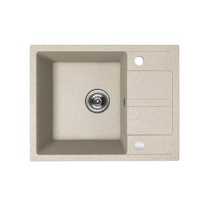 Kuchinox VITI granitový drez 56 x 44 cm, bež SBX_413Y
