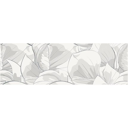Opoczno Flower Cemento White dekor 24x74 OD486-006