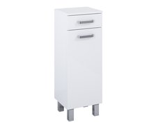 Elita Sunn 30 1D 1S White HG – kúpeľňová komoda 30,1x84,1x29,6 cm – RE169197008060