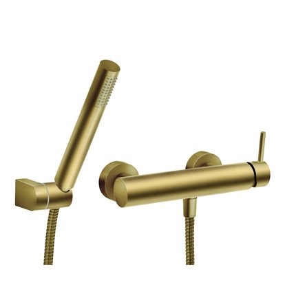 Novaservis FERRO CIRICULUS sprchová batéria s príslušenstvom 150 cm, brúsená zlatá BCK77BG