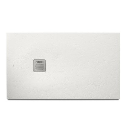 Roca TERRAN STONEX obdĺžniková kompozitná sprchová vanička 100 x 90 cm, biela AP1013E838401100