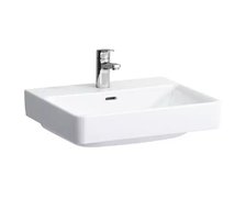 LAUFEN PRO S keramické umývadlo, s 1 otvorom 55 x 46,5 cm biele H8109620001041