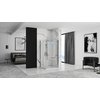 Rea MOLIER DOUBLE sprchový kút 90 x 90 x 190 cm, profil chróm K8539-2x