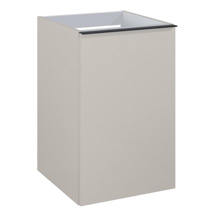 Elita komoda Look 40-1D Fume matt, 40x40x85 cm, RE080400027020