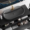 Elita Elitstone mramorová konzola Marquina 140,4 x 46 cm RE101400057160