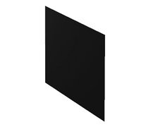 POLIMAT bočný panel k vani 75 cm čierny 00869