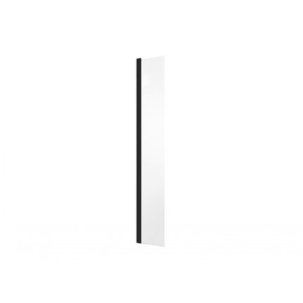 BESCO Eco-N Flex 30 Black sprchová zástena bočná 30 x 195 cm sklo číre