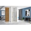 Rea RAPID SWING GOLD Sprchové dvere jednokrídlové 90 x 195 cm sklo číre K5618