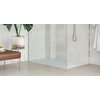 Rea ATLAS CHROM sprchový kút 100 x 100 x 200 cm, sklo číre, pravý K4665 + K4334
