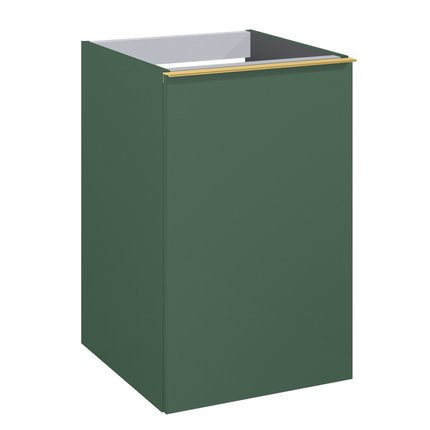 Elita komoda Look 40-1D Forest Green Matt, 40x40x85 cm, RE080400027010