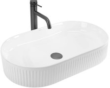 Rea Vanda 61 keramické umývadlo na dosku 60 x 34 cm REA-U6526