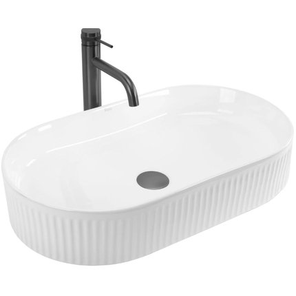 Rea Vanda 61 keramické umývadlo na dosku 60 x 34 cm REA-U6526
