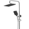 Rea ATLAS GOLD BRUSH sprchový kút 80 x 100 x 200 cm, sklo číre, ľavý K4672 + K4337