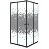 Novoterm Pixel SQ BL sprchový kút 80 x 80 x 180  cm, sklo vzor