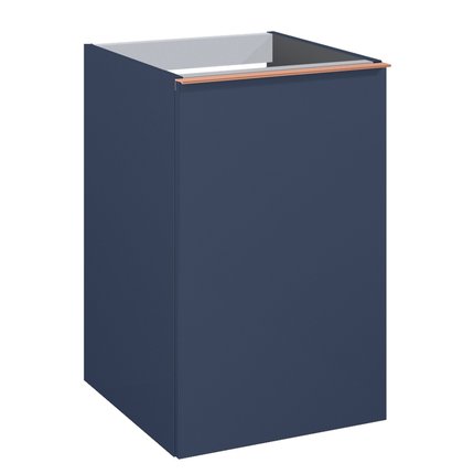 Elita komoda Look 40-1D Navy Blue Matt, 40x40x85 cm, RE080400027030