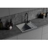 Kuchinox VITI granitový drez 56 x 44 cm, sivý SBX_513Y