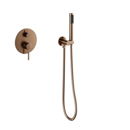 Besco VEO podomietková vaňovo-sprchová batéria brúsená meď BWP-P-MS