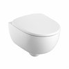 Kolo Geberit Nova Pro Premium WC misa závesná, oválna, krátka 49 x 35,5 cm, Rimfree