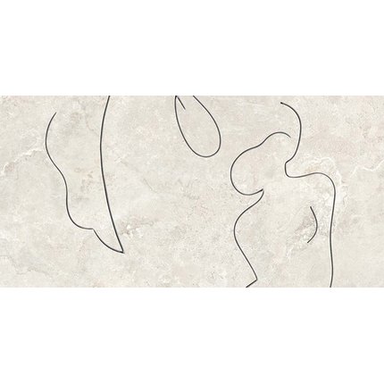 Tubadzin TERI SOFT LINE B gresový dekor matný 59,8 x 119,8 cm