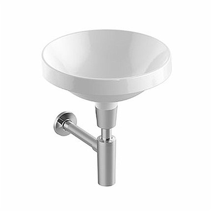 Kolo Geberit VariForm keramické umývadlo zápustné 40 cm, bez otvoru na batériu a prepadu