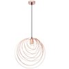Home stropná lampa APP427-1CP, ružové zlato, OSW-00559