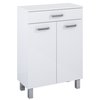 Elita Sunn 60 2D 1S White HG – kúpeľňová komoda 58,6x84,1x29,6 cm – RE169199008060