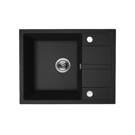 Kuchinox VITI granitový drez 56 x 44 cm, čierny SBX_713Y
