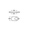 Roca MERIDIAN poklop na bidet Duroplast SoftClose A806F92081