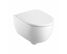 Kolo Geberit Nova Pro Premium WC misa závesná, oválna, krátka 55 x 35,5 cm, Rimfree
