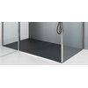 Rea ATLAS CHROM sprchový kút 100 x 100 x 200 cm, sklo číre, pravý K4665 + K4334