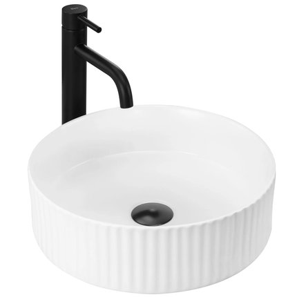Rea Delia keramické umývadlo na dosku 36 x 36 cm REA-U0601
