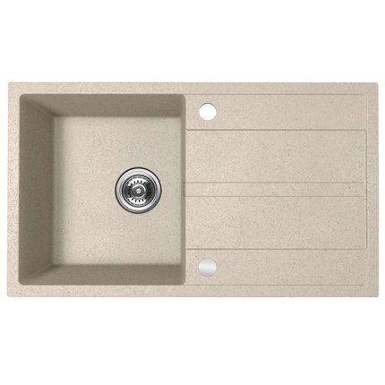 Kuchinox VITI granitový drez 76 x 44 cm, bež SBX_411Y