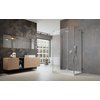 Radaway ESSENZA PRO BRUSHED Nikel KDJ + S obdĺžnikový sprchový kút 110 x 80 cm  10097311-91-01R +10098080-01-01+10098080-01-01