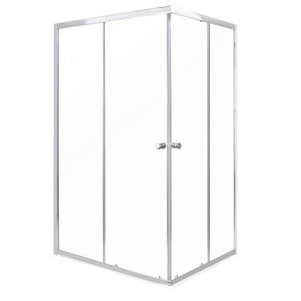 Novoterm Olga SQ sprchový kút 100 x 100 x 180  cm, sklo číre