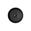 Besco CeraBe CLEA CERA-LINE Matt Black keramické umývadlo na dosku 34,6 x 34,6 cm UNCM-35-CLC