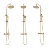 Rea PAROT BRUSH GOLD termostatický sprchový set P2323